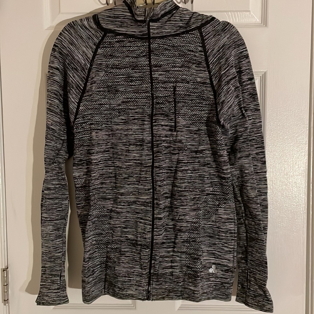 Soho Sport Zip Hoodie Womens L Activewear Athletic